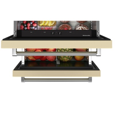 Kitchenaid KUDR204KPA 24" Panel Ready Under Counter Double Drawer Refrigerator