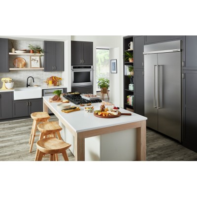 Kitchenaid KBSN702MPA 42" Built In Side By Side Refrigerator With 25.5 Cu. Ft. Panel Ready
