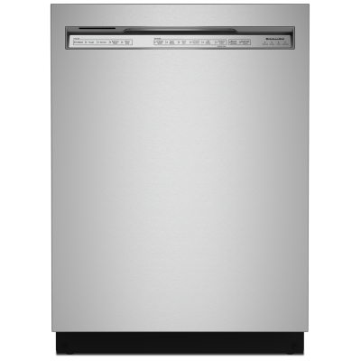 Kitchenaid KDFE204KPS 24" Dishwasher With Third Rack & 39 DBA Print Shield Stainless Steel