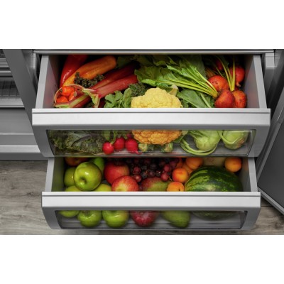Kitchenaid KBSD702MSS 42" Built-In Side by Side Refrigerator With 25.1 Cu. Ft. Stainless Steel Color