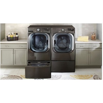 LG WM4500HBA 27" Steam Clean Front Load Washer 5.8 cu. ft. Capacity Wifi Enabled