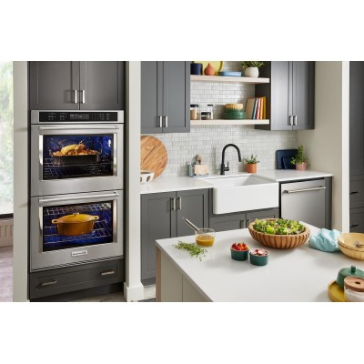 KitchenAid KOED530PSS 30" Double Wall Oven With Air Fry & 10 Cu. Ft. Capacity Stainless Steel Color