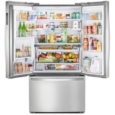 Whirlpool WRFC9636RZ 36" Counter Depth French Door Fridge With 23.8 Cu. Ft. Capacity Fingerprint Resistant Stainless Steel Color