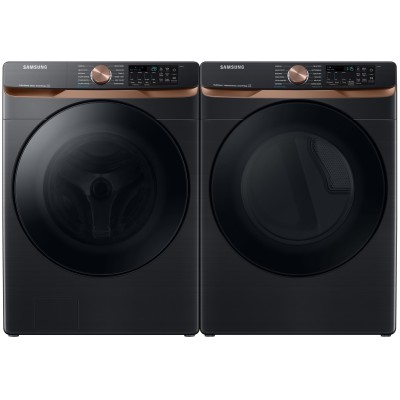 Samsung DVE50BG8300VAC 27" Steam Clean Electric Dryer With 7.5 Cu. Ft. Dryer Wi-Fi Enabled Black Color