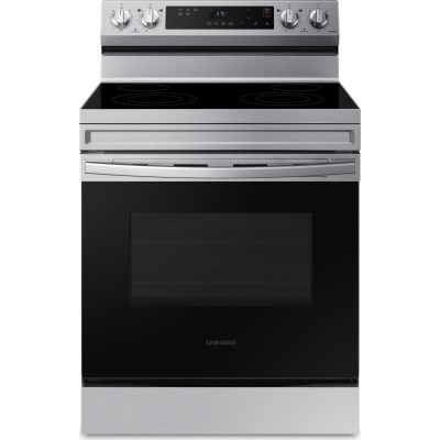 Samsung NE63A6111SS 30" Electric Range With 6.3 Cu. Ft. Capacity Stainless Steel Color