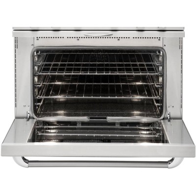 Capital Precision Series MCR366N 36" Pro-Style Natural Gas Range with 6 Sealed Burners 4.9 cu. ft