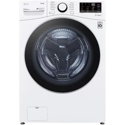 LG WM3600HWA 27" Front Load Washer 5.2 cu. ft. Capacity Wi-Fi Enabled White color