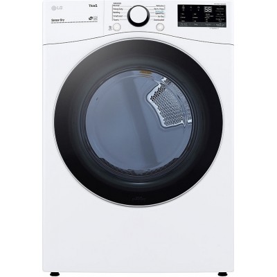 LG DLE3600W 27" Electric Dryer 7.4 cu. ft. Capacity Wi-Fi Enabled White color