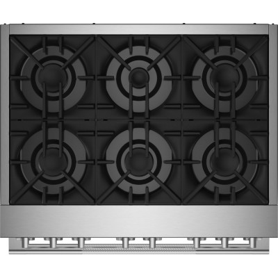 Jenn-Air Rise JDRP436HL 36" Free Standing Dual Fuel Range With Self Clean, Convection