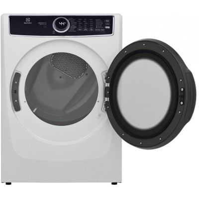 Electrolux ELFE753CAW Front Load Perfect Steam Electric Dryer with Predictive Dry and Instant Refresh 8.0 Cu. Ft.