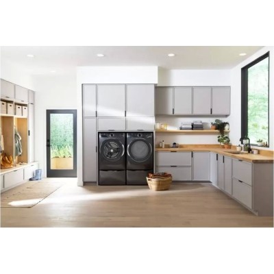 Electrolux ELFE763CBT 27" Front Load Perfect Steam Electric Dryer with Balanced Dry and Instant Refresh 8.0 Cu. Ft.