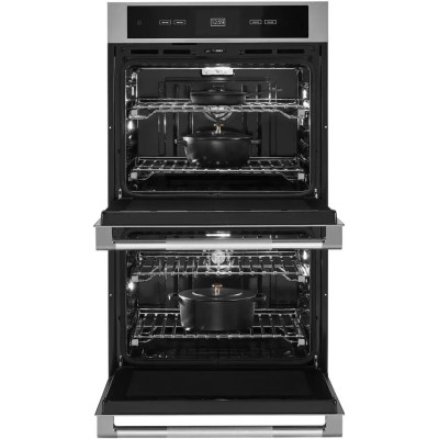 Jenn Air Rise JJW3830LL 30" Electric Double Wall Oven With Convection 10 cu. ft. Capacity