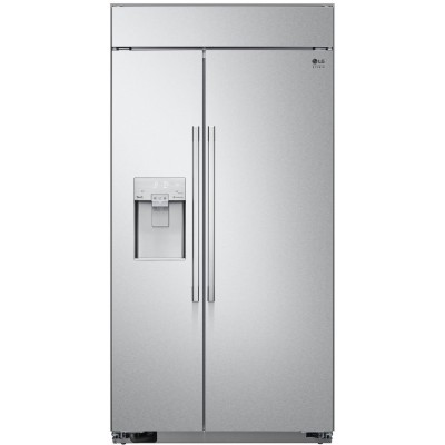 LG Studio SRSXB2622S 42" Side By Side Built In Refrigerator 25.6 cu. ft. Capacity Stainless Steel color