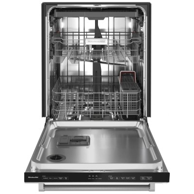 KitchenAid KDTE204KPS 24" Built-In Dishwasher 39 dB Decibel Level 3 Loading Racks