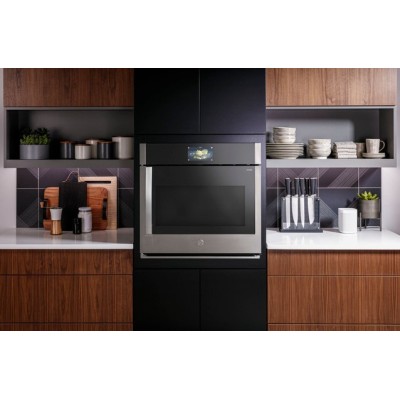 GE Profile PTS700RSNSS 30" Built-In Convection Single Wall Oven Right-Hand Swing Doors Stainless Steel