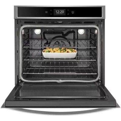 Whirlpool WOS72EC0HS 30" Smart Single Wall Oven With True Convection Cooking 5.0 cu. ft.