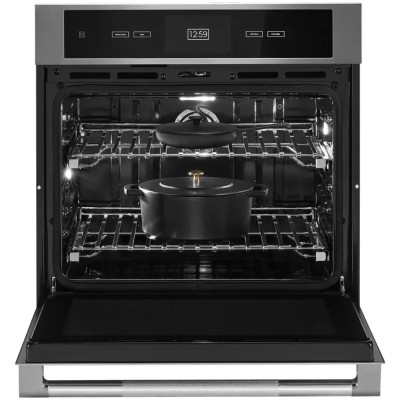 Jenn-Air Rise JJW3430LL 30" Single Wall Oven With Vertical Dual Fan Convection Stainless Steel Color