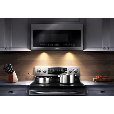 Samsung ME21M706BAS 30" Over The Range Microwave With 400 CFM & 2.1 Cu. Ft. Stainless Steel