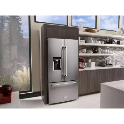 KitchenAid KRFC704FPS 36" Counter Depth French Door Refrigerator 23.8 cu. ft. Capacity