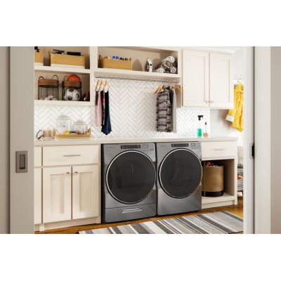 Whirlpool YWED8620HC 27" Steam Clean Electric Dryer With 7.4 cu. ft. Capacity Chrome Shadow Color