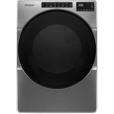 Whirlpool YWED5605MC 27" Steam Clean Electric Dryer With 7.4 cu. ft. Capacity Chrome Shadow Color